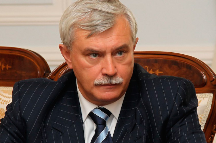 Губернатор Санкт-Петербурга увеличил свой доход на 2 млн рублей 