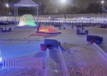 На фестивале «Ледовая Москва» неизвестный попытался украсть скульптуру