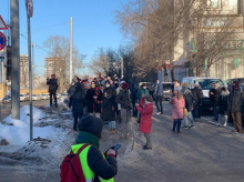 Журналисты и местные жители не могут попасть к зданию Мосгорсуда 
