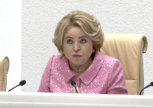 Матвиенко поставила «двойку» заместителю министра финансов