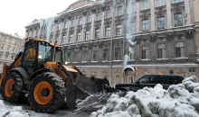 На уборку снега в Петербурге бросят «снежную гвардию» из военнослужащих и студентов