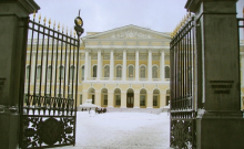 В Русском музее промокли картины из-за протечки с крыши