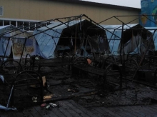 Причиной пожара в детском палаточном лагере в Хабаровском крае мог стать обогреватель