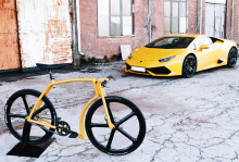 В Эстонии создали велосипед в стиле Lamborghini