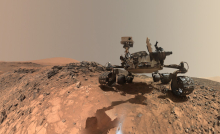 На Марсе обнаружены земные минералы