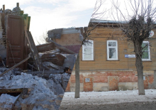 В подмосковном Серпухове снесли 100-летний купеческий особняк 