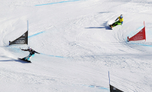 Москвичка Екатерина Тудегешева завоевала бронзу в этапе Кубка мира по сноуборду