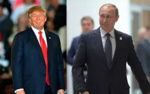 В Кремле назвали темы переговоров Путина и Трампа