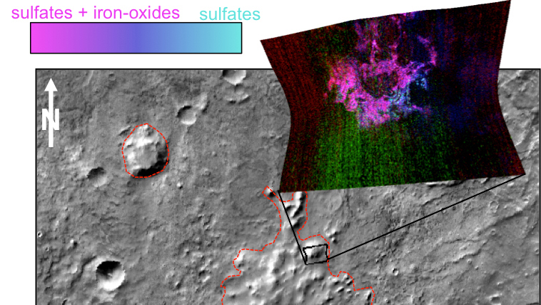 На Марсе обнаружили подледные вулканы