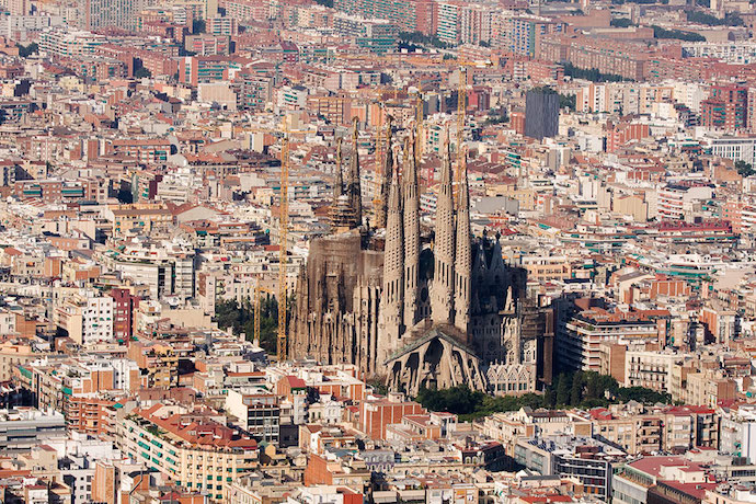 Храм Sagrada Familia станет самым высоким религиозным сооружением в Европе