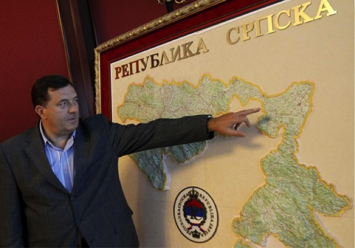 Президент Республики Сербской заявил о несостоятельности государства Босния и Герцеговина