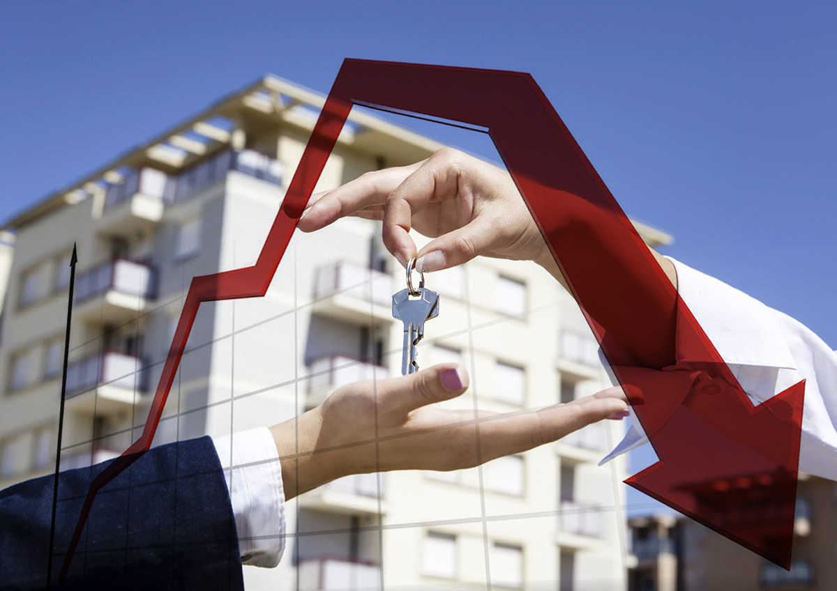 Снижающийся спрос на ипотеку опускает рынок недвижимости с небес на землю 