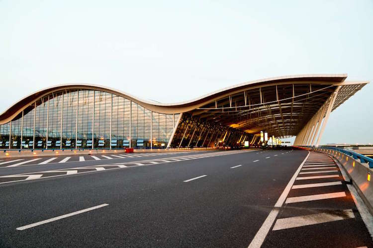В международном аэропорту Шанхая прогремел взрыв